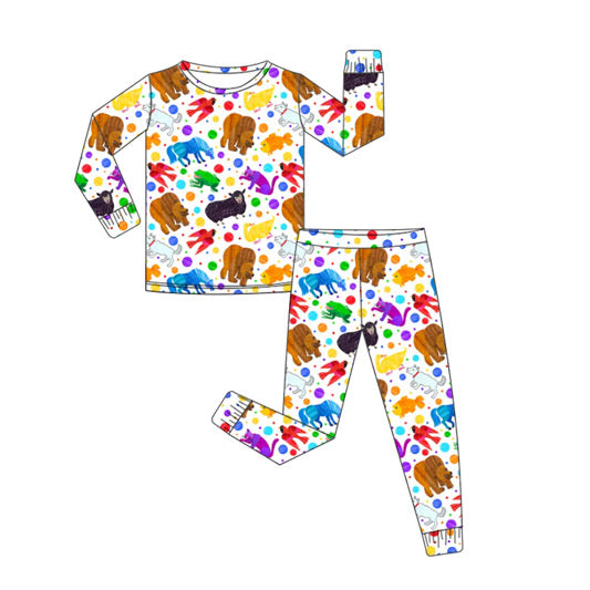 Brown Bear 2 Long Sleeve and Pants PJ Set