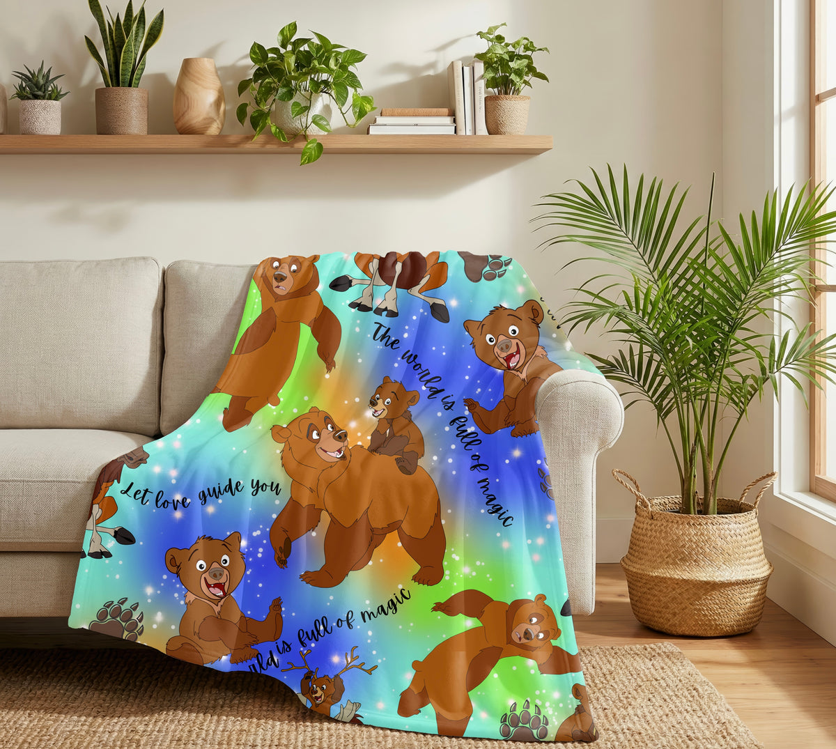 Brothers 60x80 Plush Blanket