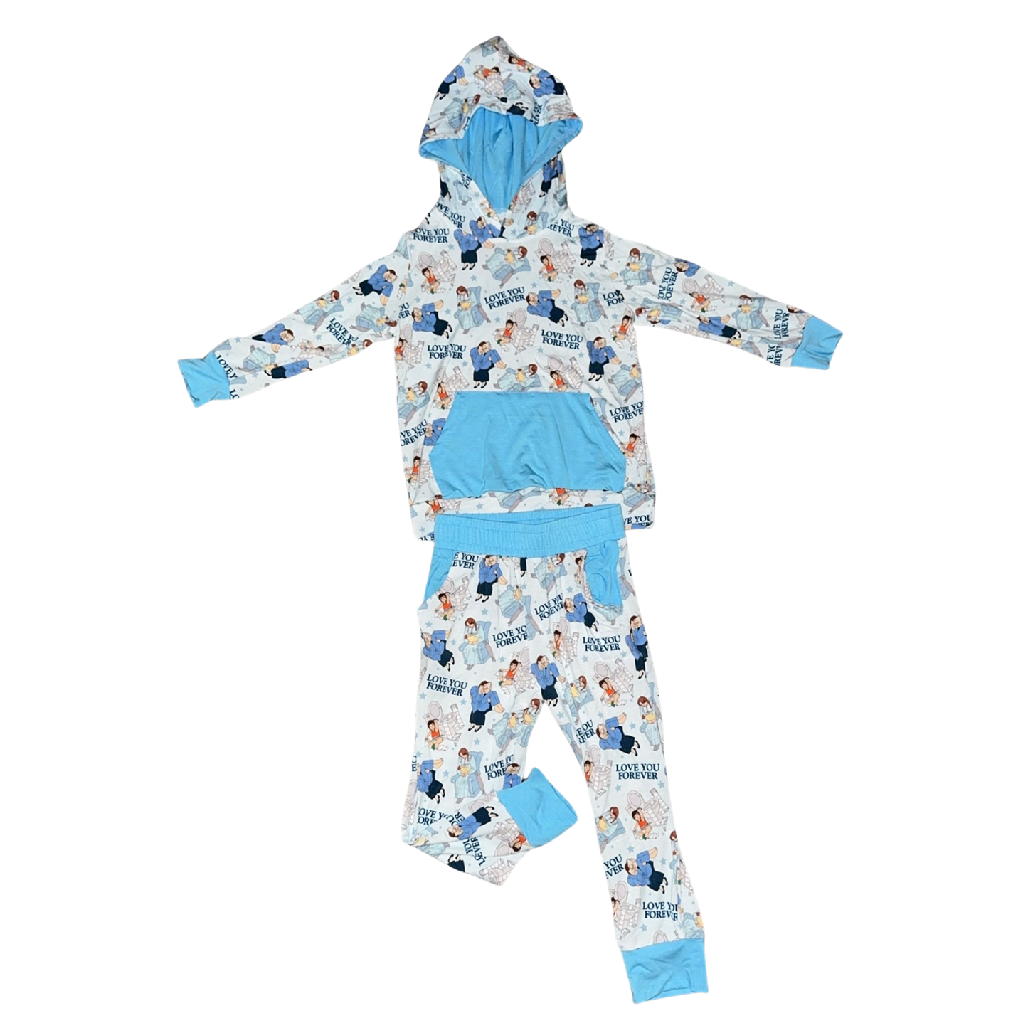 Love You Jogger and Sweatshirt