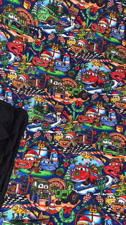 Radiator Christmas 50x50 Bamboo Quilted Blanket