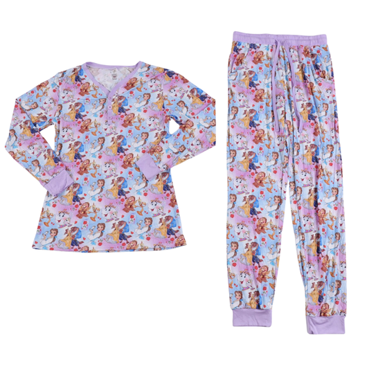 Enchanted Adult Long Sleeve PJ Set