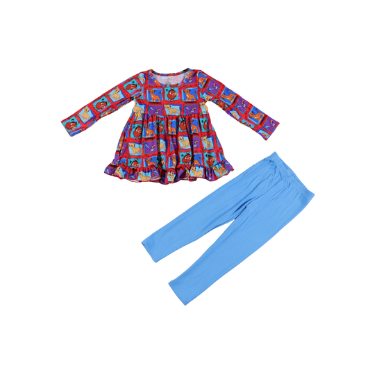 90's Lion Dress and Leggings