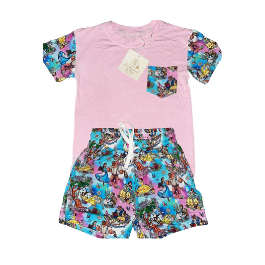 Pink Enchanted Daywear Set